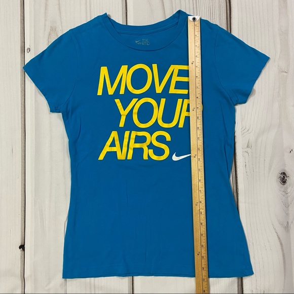 NIKE Women’s Move Your Airs Short Sleeve Tshirt Size S - Picture 8 of 8